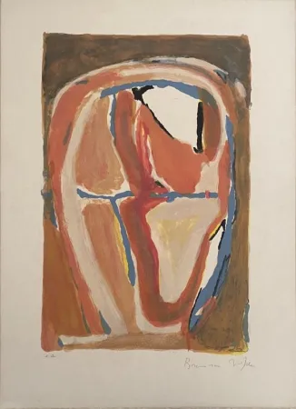 Litografía Van Velde - Sans Titre 