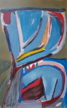 Litografía Van Velde - Sans titre 