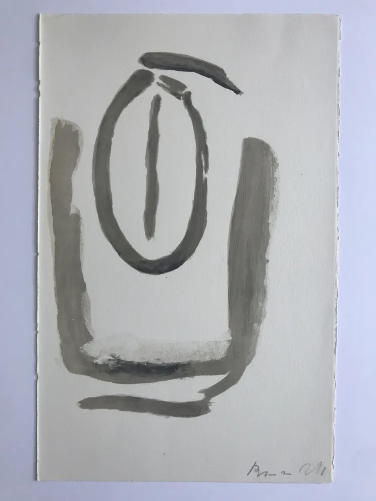 Litografía Van Velde - Sans titre