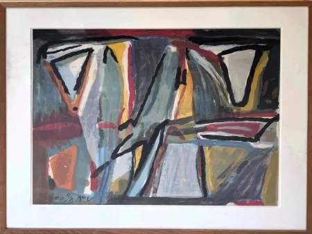 Litografía Van Velde - Sans titre 