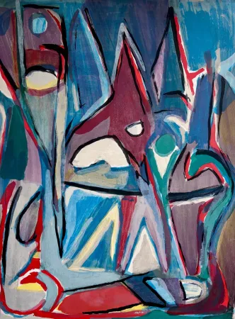 Litografía Van Velde - Sans titre 