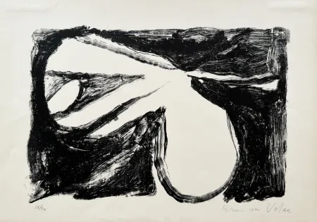Litografía Van Velde - Sans titre, 1965