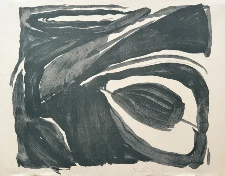Litografía Van Velde - Sans titre, 1967