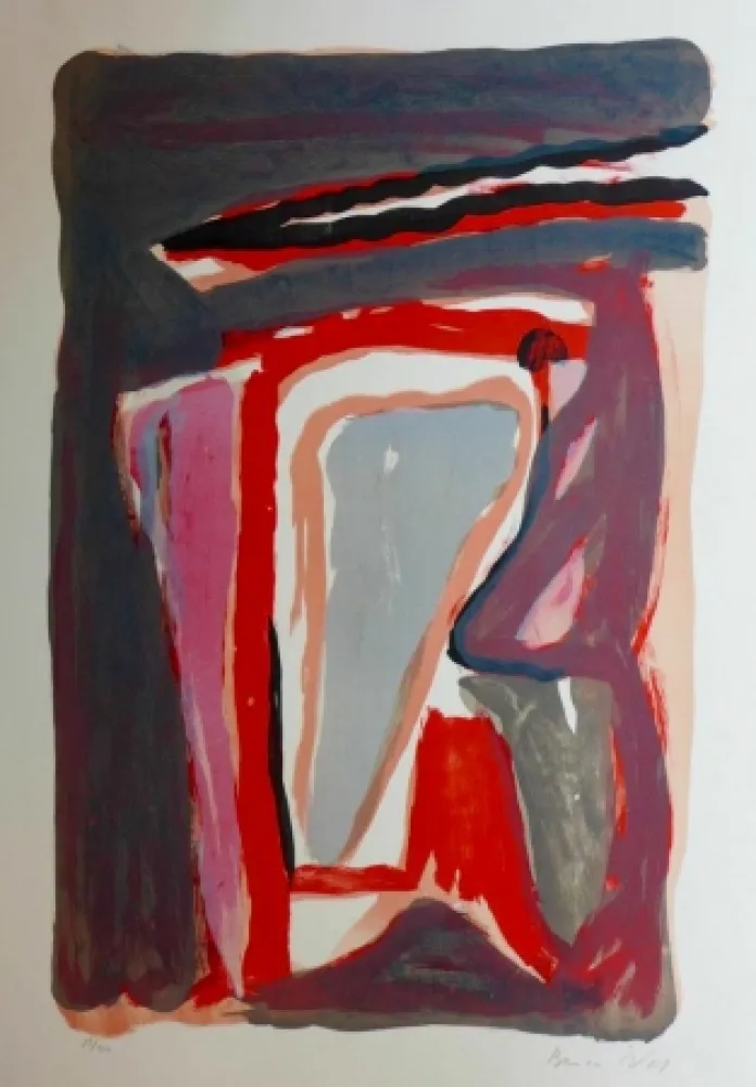 Litografía Van Velde - Sans titre