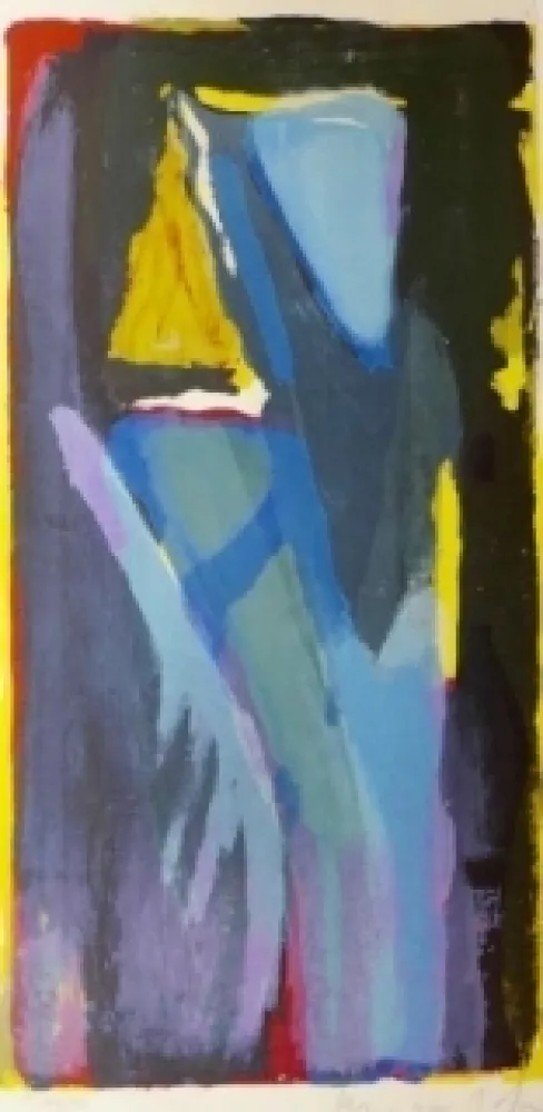 Litografía Van Velde - Sans titre