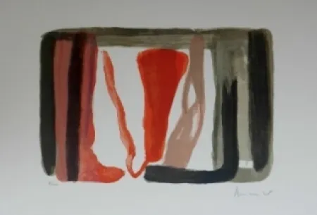 Litografía Van Velde - Sans titre