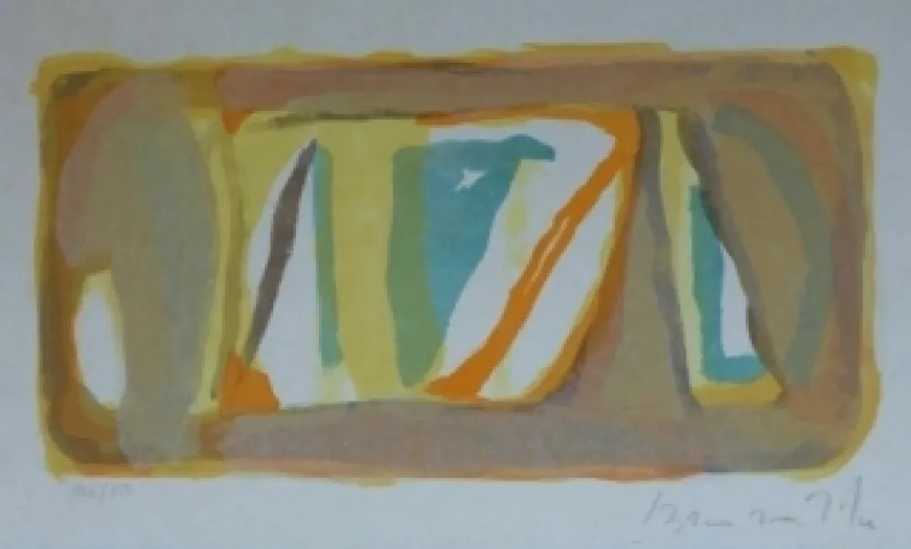 Litografía Van Velde - Sans titre