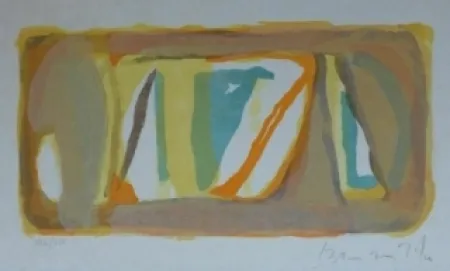 Litografía Van Velde - Sans titre