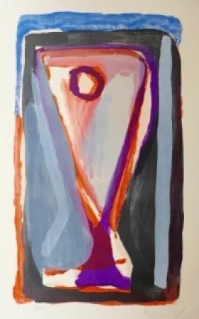 Litografía Van Velde - Sans titre