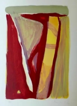 Litografía Van Velde - Sans titre