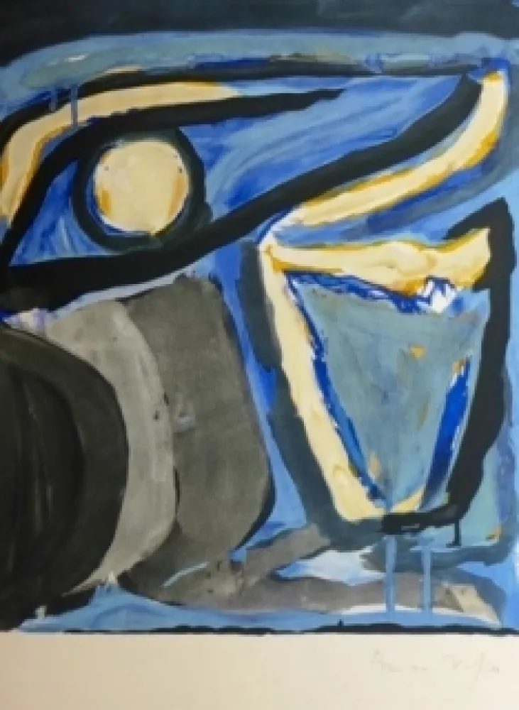 Litografía Van Velde - Sans titre