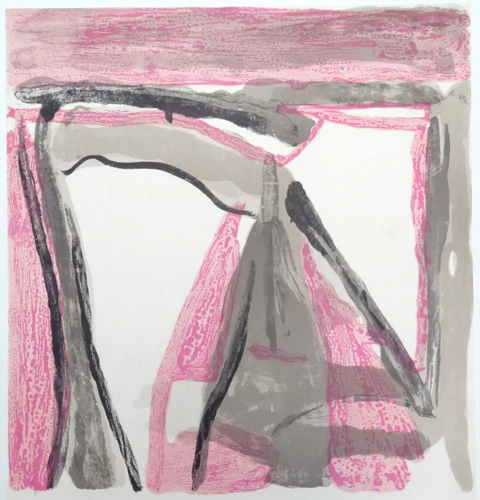 Litografía Van Velde - Sans titre