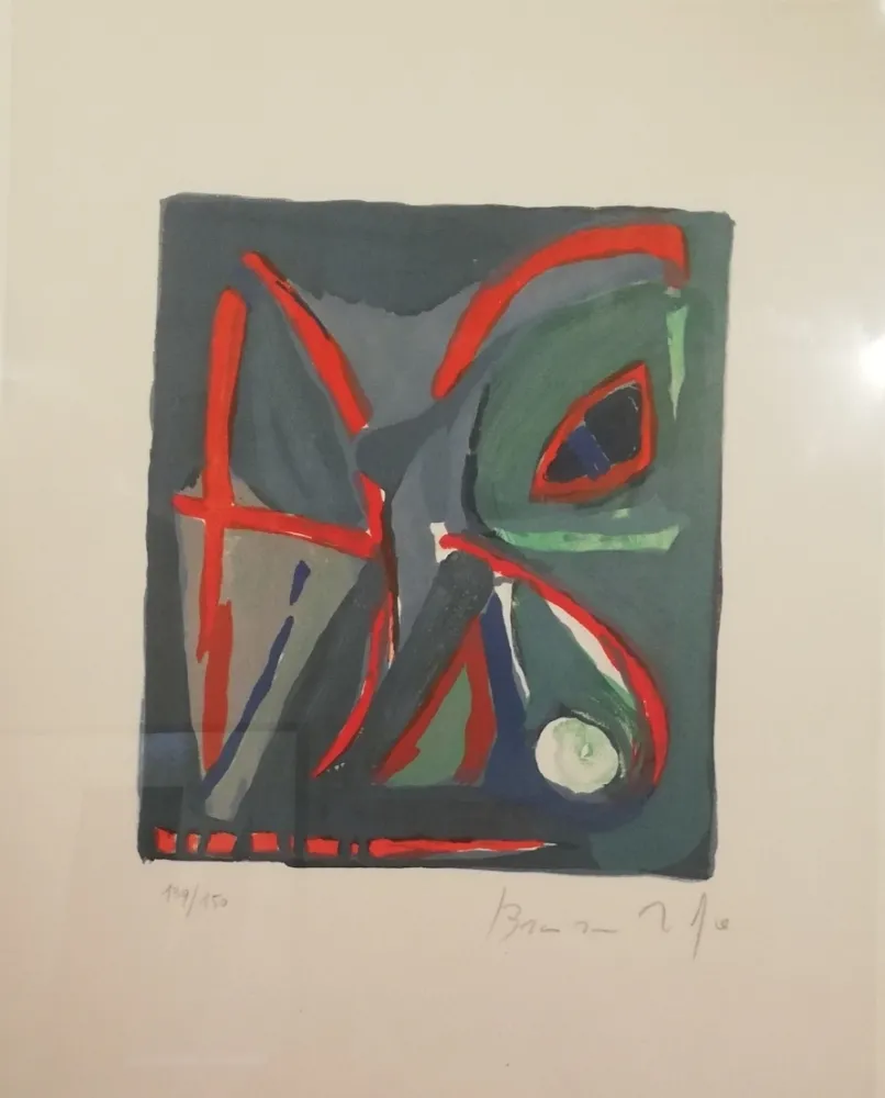 Litografía Van Velde - Sans titre