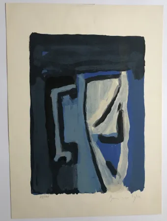 Litografía Van Velde - Sans titre (MP 111)