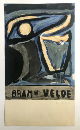 Litografía Van Velde - Sans titre (MP 65)