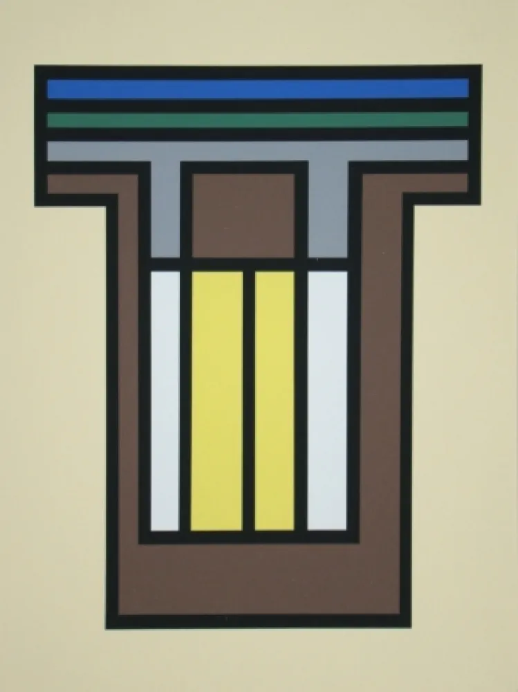 Serigrafía Vandenbranden - Composition - Grafiek der Grenzen