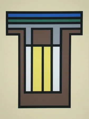 Serigrafía Vandenbranden - Composition - Grafiek der Grenzen