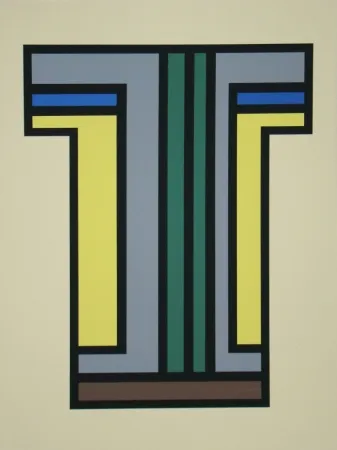 Serigrafía Vandenbranden - Composition - Regen