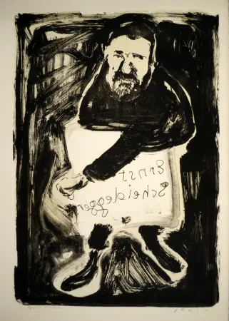 Litografía Varlin (Guggenheim, Willy) - Ernst Scheidegger