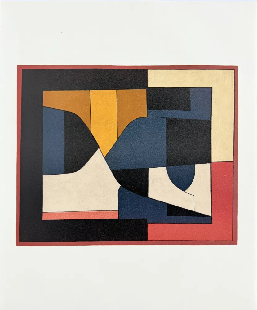 Litografía Vasarely - Ailho