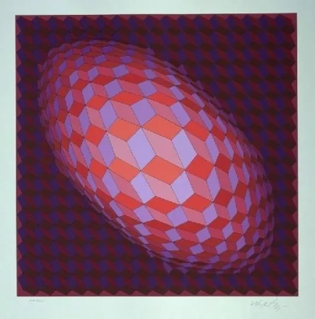 Serigrafía Vasarely - ANDROMEDE