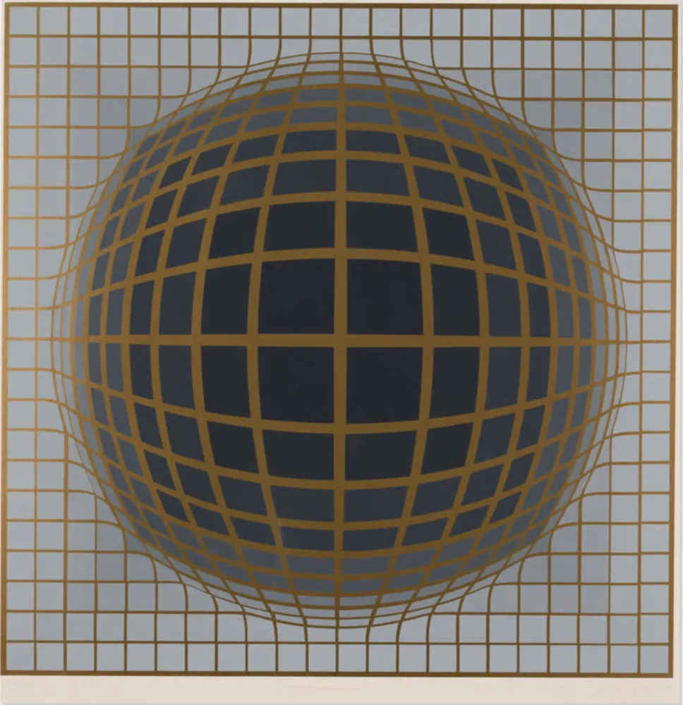 Serigrafía Vasarely - B-Bomb-b (2)