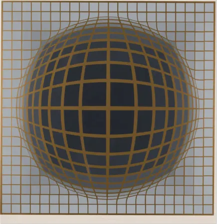 Serigrafía Vasarely - B-Bomb-b (2)