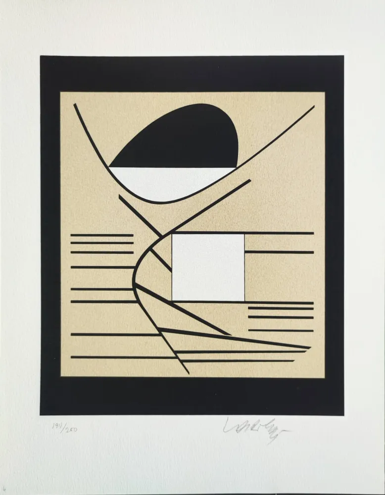 Serigrafía Vasarely - Balaton