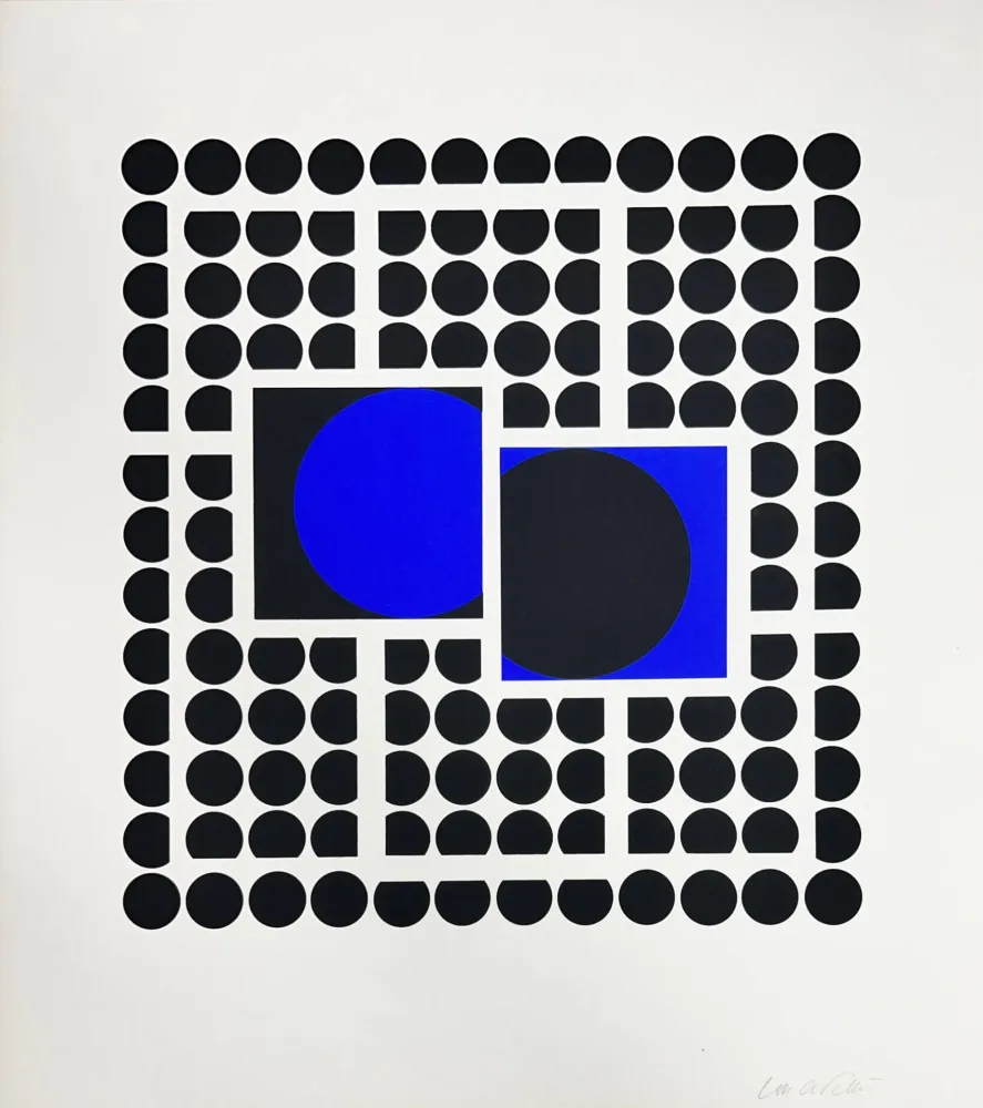 Serigrafía Vasarely - Bellatrix