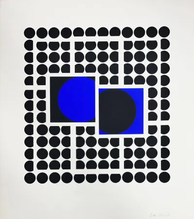 Serigrafía Vasarely - Bellatrix