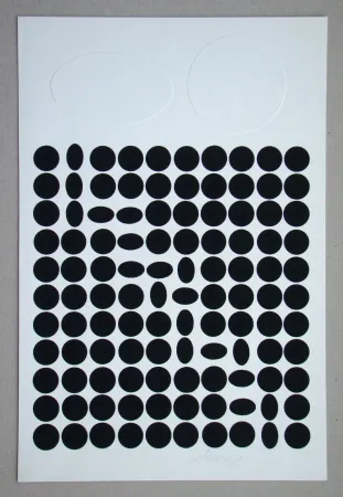 Serigrafía Vasarely - Bételgeuse ( relief )