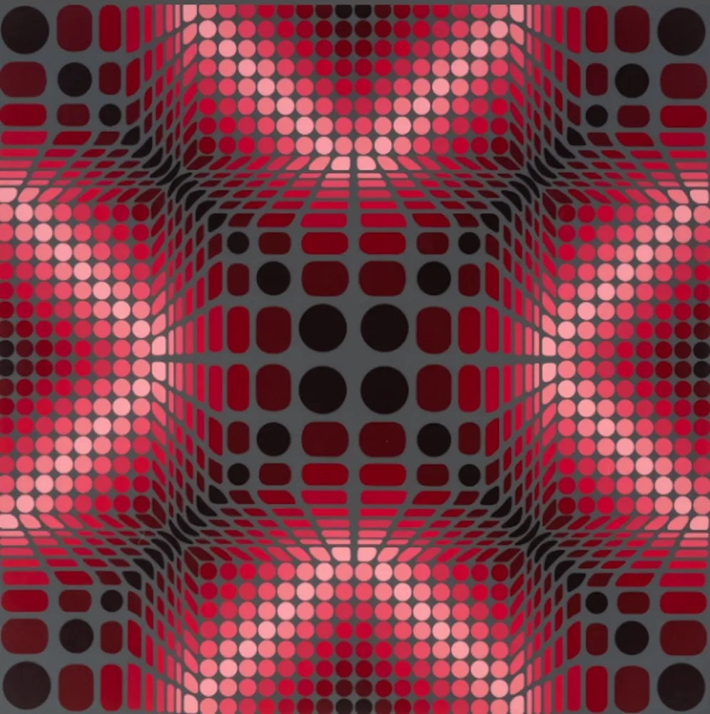 Serigrafía Vasarely - Boulouss