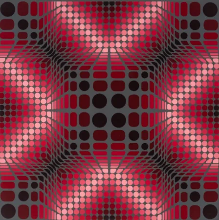 Serigrafía Vasarely - Boulouss