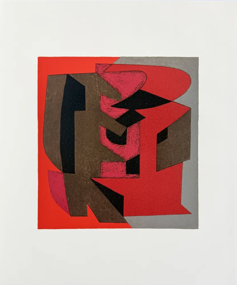 Litografía Vasarely - Cibria