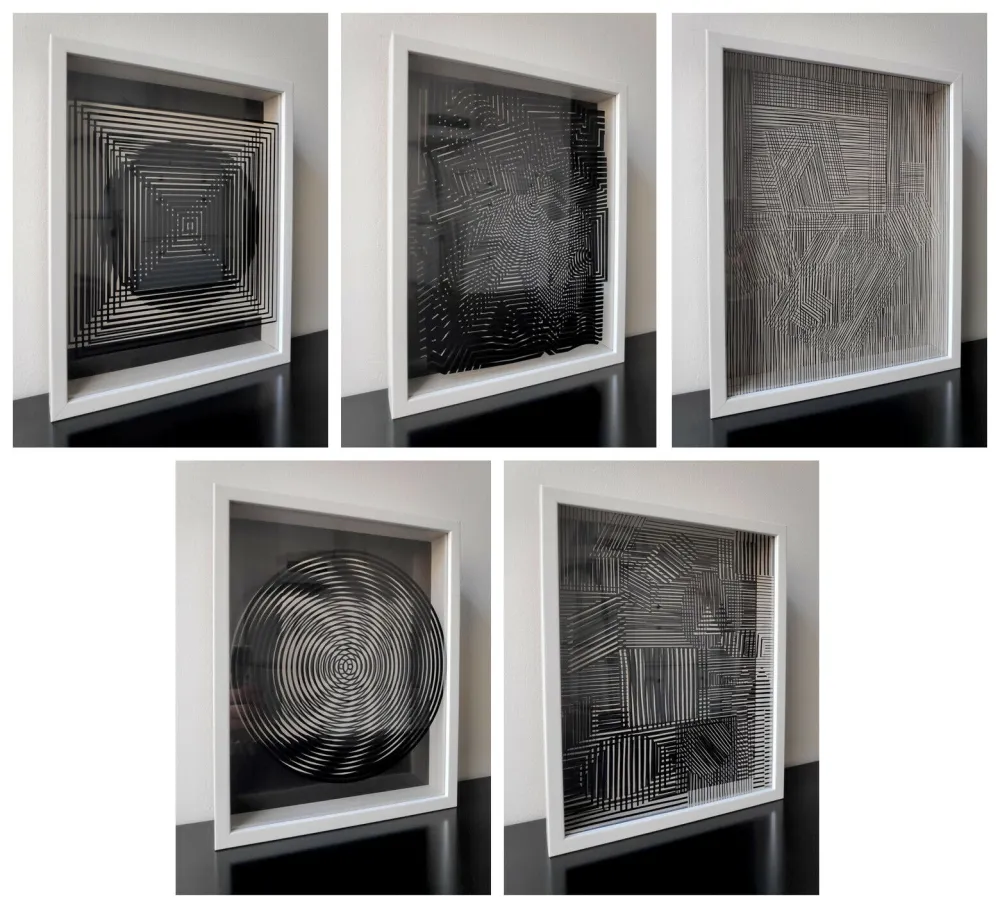 Múltiple Vasarely - Cinetiques