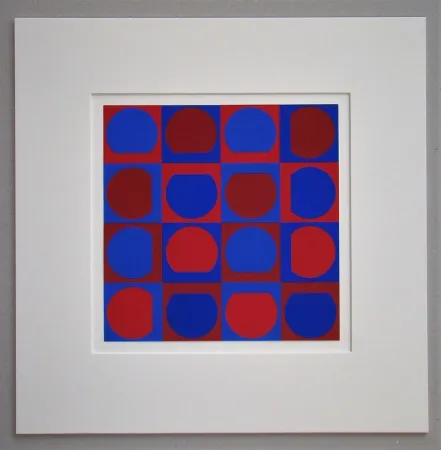 Serigrafía Vasarely - Composition 1964