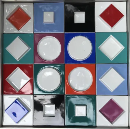 Cerámica Vasarely - Composition Caree Relief