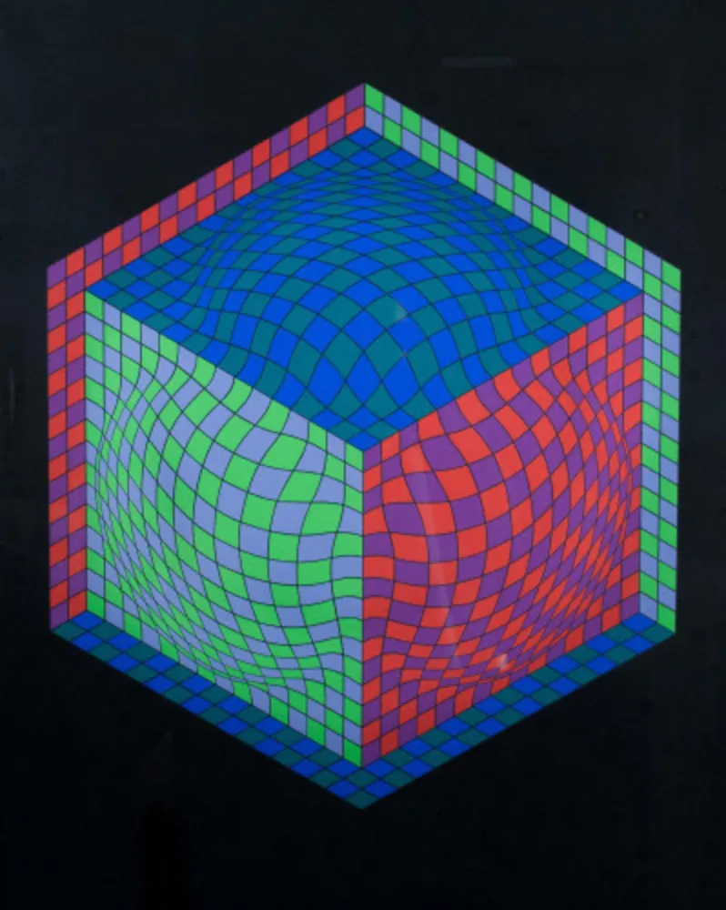 Serigrafía Vasarely - Dagg 2