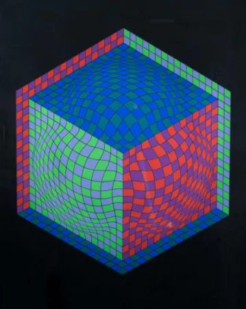 Serigrafía Vasarely - Dagg 2