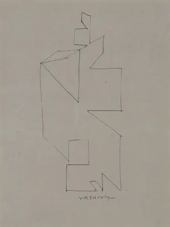 Múltiple Vasarely - Drawing I