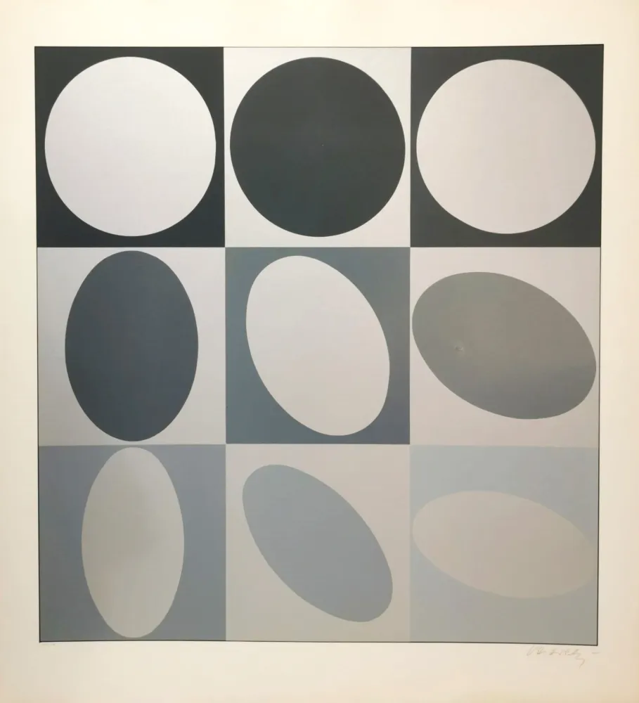 Serigrafía Vasarely - Ezust