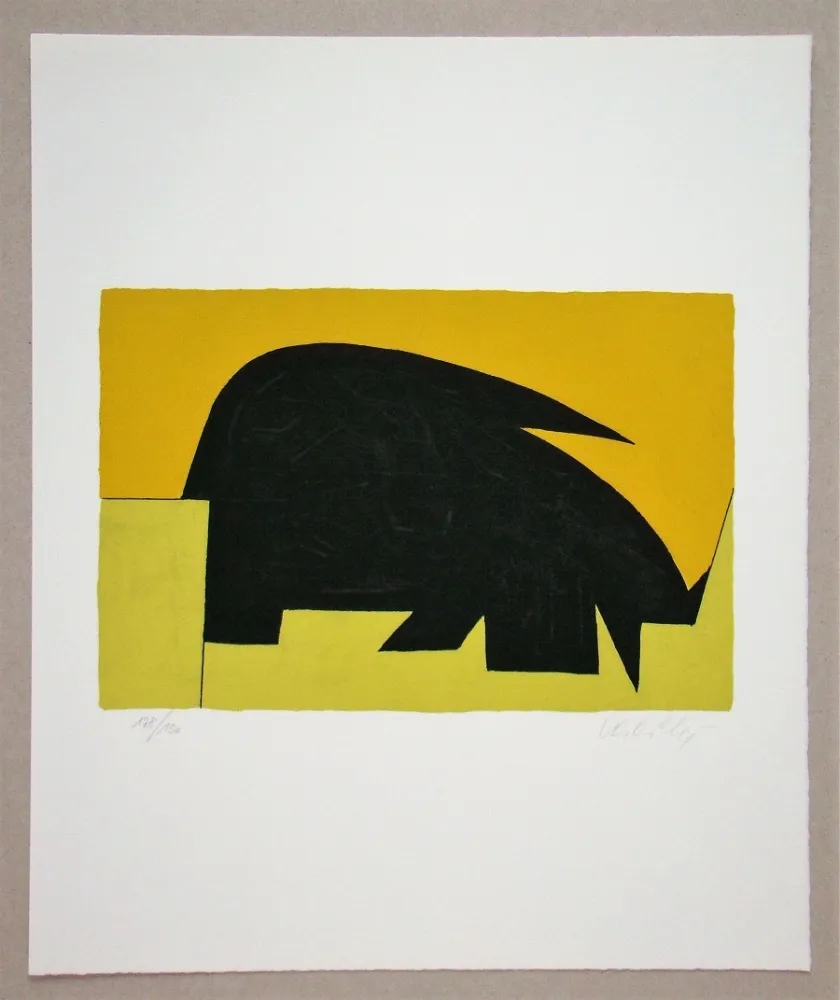 Litografía Vasarely - Garam