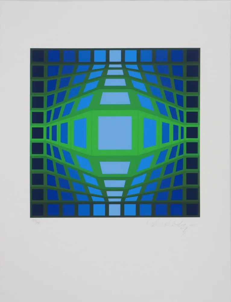 Serigrafía Vasarely - Geymant A