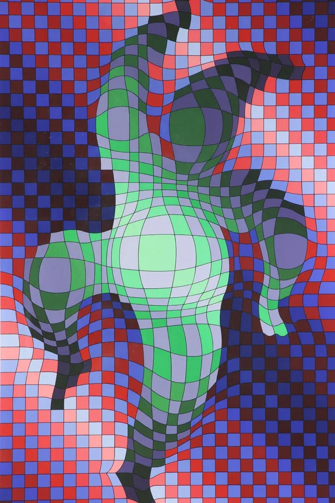 Múltiple Vasarely - Harlequin