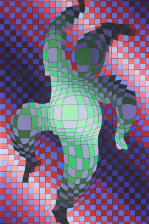 Múltiple Vasarely - Harlequin