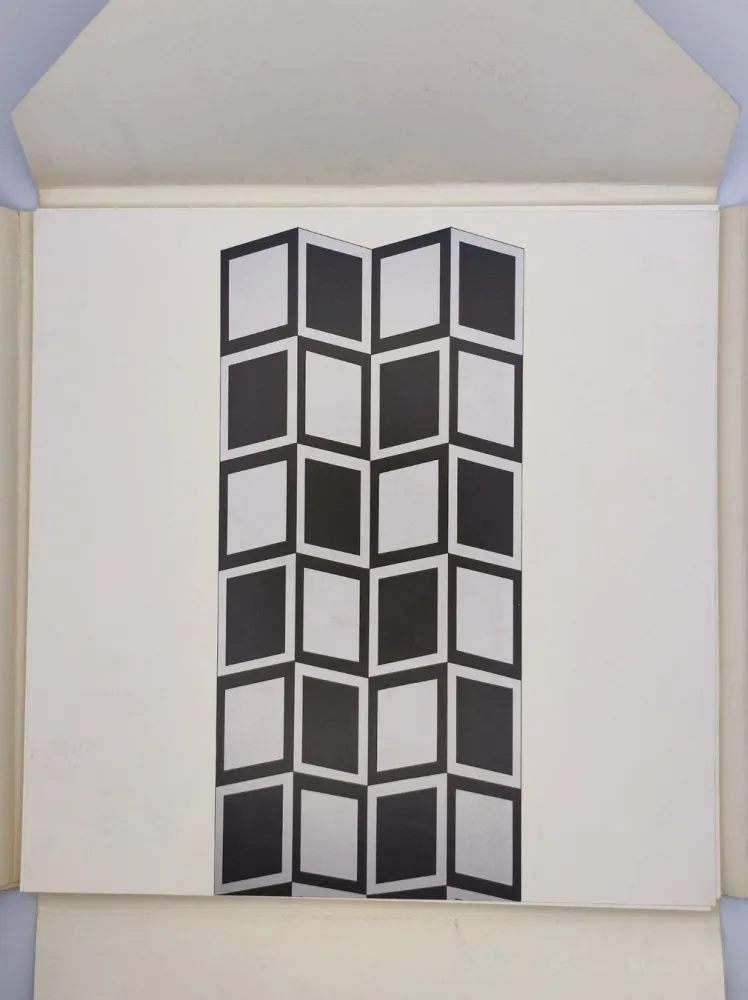 Serigrafía Vasarely - Honisch, Dieter. Formen der Farbe. 