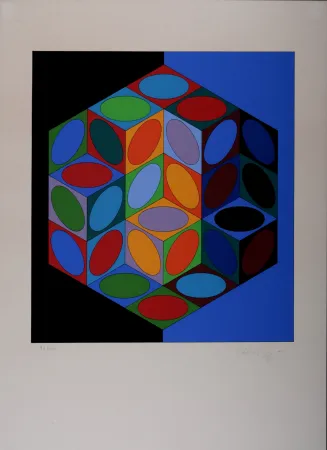 Serigrafía Vasarely - Idom-3
