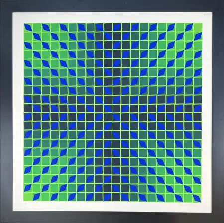 Serigrafía Vasarely - Jindey