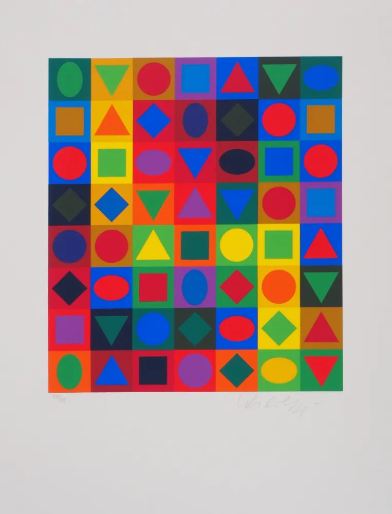 Serigrafía Vasarely - Kalota