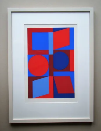 Serigrafía Vasarely - Kalota Koln